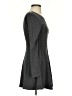 Forever 21 Solid Gray Casual Dress Size S - photo 4