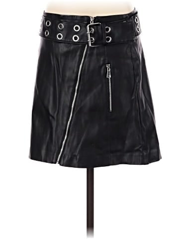 Trafaluc by Zara Faux Leather Skirt (view 1)