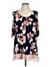 Unbranded Pink Short Sleeve Blouse Size L (estimated) - photo 1