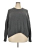 Daily Ritual 100% Cotton Solid Gray Pullover Sweater Size XXL - photo 1