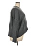 Daily Ritual 100% Cotton Solid Gray Pullover Sweater Size XXL - photo 4