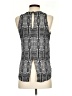 Renee C. 100% Rayon Gray Tank Top Size S - photo 2