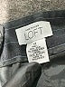 Ann Taylor LOFT Chevron-herringbone Gray Wool Pants Size 14 - photo 7