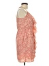Bee Stitched 100% Polyester Paisley Orange Cocktail Dress Size L - photo 4