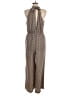 Shein Print Brown Jumpsuit Size L - photo 2