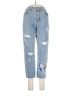 Assorted Brands Graphic Blue Jeans Size L - photo 1