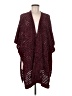 E. Luna Burgundy Poncho One size (estimated) - photo 1
