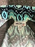 Wildfox 100% Rayon Print Teal Shorts Size Lg (3 or L) - photo 3