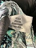 Wildfox 100% Rayon Print Teal Shorts Size Lg (3 or L) - photo 4