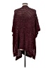 E. Luna Burgundy Poncho One size (estimated) - photo 2