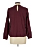 Assorted Brands 100% Polyester Burgundy Long Sleeve Blouse Size L - photo 2
