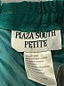 Plaza South Solid Teal Formal Skirt Size 16 - photo 4