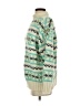American Eagle Outfitters Print Green Pullover Sweater Size XS - photo 5