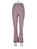 Free People Checkered-gingham Red Casual Pants Size 6 - photo 1