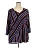 Dana Buchman Black 3/4 Sleeve Blouse Size 3X - photo 1