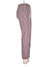 Free People Checkered-gingham Red Casual Pants Size 6 - photo 4