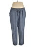 Old Navy Solid Blue Linen Pants Size XL - photo 1