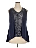 Porridge Blue Sleeveless Blouse Size XL (4) - photo 1