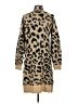 BP. Animal Print Tan Cardigan Size XXS - photo 2