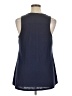 Porridge Blue Sleeveless Blouse Size XL (4) - photo 2
