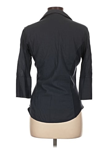 James Perse 3/4 Sleeve Button-Down Shirt (view 2)