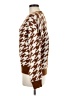 Listicle Houndstooth Brown Pullover Sweater Size M - photo 1