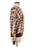 Listicle Houndstooth Brown Pullover Sweater Size M - photo 2