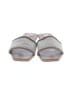 Kaanas Silver Tan Sandals Size 7 - photo 2