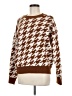 Listicle Houndstooth Brown Pullover Sweater Size M - photo 4