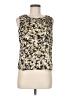 Kasper 100% Polyester Gold Sleeveless Blouse Size M (petite) - photo 1