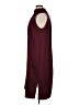 Brass 100% Polyester Solid Burgundy Casual Dress Size XL - photo 5