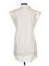 Le Lis Ivory Sleeveless Button-Down Shirt Size L - photo 2