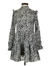 Missguided 100% Polyester Animal Print Gray Cocktail Dress Size 0 (petite) - photo 1