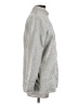 Soft Surroundings 100% Polyester Metallic Silver Track Jacket Size S - photo 4