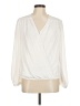 Bellatrix 100% Polyester Ivory Long Sleeve Blouse Size M - photo 1