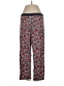 Cuddl Duds Floral Red Casual Pants Size S - photo 1