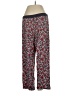 Cuddl Duds Floral Red Casual Pants Size S - photo 2