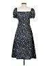 Shein 100% Polyester Hearts Black Casual Dress Size S - photo 2