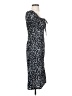 Shein 100% Polyester Hearts Black Casual Dress Size S - photo 4