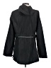 Jones New York 100% Polyester Black Raincoat Size S - photo 2
