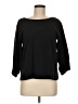 J.Crew 100% Cotton Black 3/4 Sleeve Top Size M - photo 1