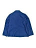 Dennis 100% Polyester Solid Blue Blazer Size 8 - photo 2