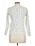 Unbranded Print Ivory Long Sleeve Blouse Size L (estimated) - photo 2