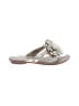 Born 100% Leather Silver Gold Sandals Size 7 - photo 1