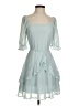 Blue Rain 100% Polyester Teal Cocktail Dress Size S - photo 1