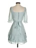 Blue Rain 100% Polyester Teal Cocktail Dress Size S - photo 2