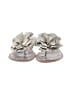 Born 100% Leather Silver Gold Sandals Size 7 - photo 2