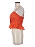 Sienna Sky Orange Sleeveless Blouse Size S - photo 5