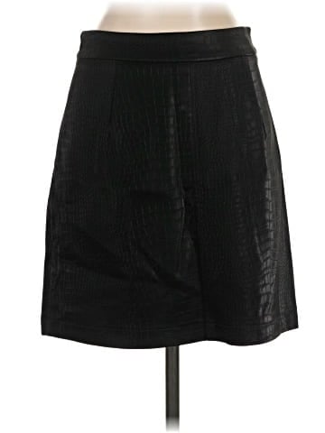 French Connection Faux Leather Skirt (view 2)