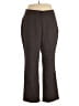 Cj Banks Tweed Brown Dress Pants Size 14 - photo 1